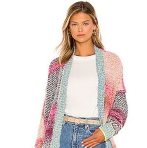 Pre loved  Free People Daydreamer Cardi Orchid Cloud Combo, Size Medium